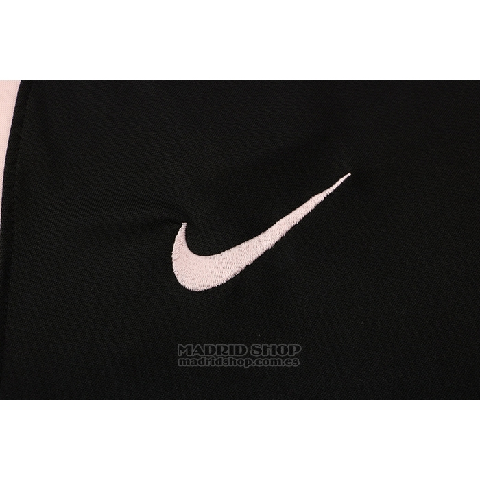 Chandal del Paris Saint-Germain Manga Corta 2021-2022 Negro y Rosa
